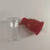 20/410 Plástico Puro Rojo Falda Bomba Dosificadora Externa Pico de Pato Bomba para Polvos Transparente Cobertura Total Suministro del Fabricante