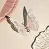 Grampo de Cabelo Borboleta Móvel Bordado de Carro Verão Infantil Fofo de Menina Acessórios de Cabelo Antigos Grampo de Cabelo Hanfu