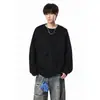 Nuevo Modelo Otoño 2026 Sudadera Plisada de Algodón Chino de Peso Pesado 380g, Prenda Superior de Alta Gama para Hombre, Sudadera para Adolescente, Marca de Moda