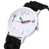 Reloj Digital de Lápiz Colorido de Dibujos Animados Transfronterizo Reloj para Estudiante Reloj Femenino Lindo Color Gelatina Correa de Silicona Reloj de Cuarzo