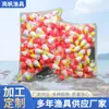 Flotador de pesca flotante de espuma EVA dura de color rojo y blanco transfronterizo, flotador de pesca de largo alcance para exportación, flotador de pesca flotante