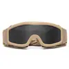 Gafas Ess a Prueba de Viento para Motocicleta Todoterreno, Gafas Tácticas a Prueba de Balas y Viento, Máscara Militar Fan Cs para Deportes de Ciclismo