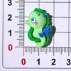 Animales marinos simulados perla caballito de mar pulpo accesorios de resina dijes para zapatos DIY, decoraciones para fundas de teléfono, pasadores para el pelo