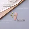 ZM Novos Acessórios para Nail Art Cruz Dourada Coração Cromado, Estrelas de Luz Sagrada Adesivos de Unha de Liga Metálica com Strass 34