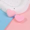 Parche de Felpa Acrílica con Color Sólido Forma de Corazón Pasador Accesorio para el Cabello Aretes Accesorios para Joyería DIY para Mujeres