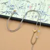 Colgante de Jade Fino Hecho a Mano Collar Tejido con Cordón Dorado para Hombres y Mujeres al por Mayor Colgante de Jade Hetian Ajustable con Cordón