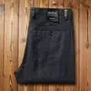 Calça Casual Masculina de Linho 100% Puro, Fina para o Verão, Amiga da Pele, Respirável, Não Irritante