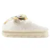 Pantuflas de Algodón con Lazo para Mujer 2026 Nuevo Otoño Invierno Interiores Hogar Lindas Felpa Suela Gruesa Pantuflas de Algodón para el Hogar Mujer