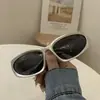 Óculos de Sol Millennial Futuristas Tech Punk para Homens e Mulheres, Estilo de Rua Trendy de Influenciador, Óculos de Sol Retrô Funcionais da Europa e América