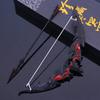 Armas dos Três Reinos Adereços Periféricos Espada Qingyan Faca de Lingote Antigo com Cartão Flash Modelo de Brinquedo de Metal