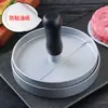Molde para Hamburguesa Prensa para Hamburguesas Fabricante de Tortitas Hacer Tortitas Frescas de Camarón Molde para Bistec Redondo Acero Inoxidable Huevo Frito Herramienta DIY