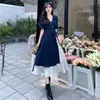 Vestido Talla Grande Ropa para Mujer Cubre Vientre para Chicas Gorditas Adelgazante Elegante de Gama Alta Nicho Falda Falda Larga