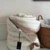 Colcha estilo coreano CELING con un lado de algodón tejido ultrasuave y el otro lado de fibra de frijol calmante, apta para camas individuales o dobles, lavable a máquina, para uso en primavera, otoño e invierno