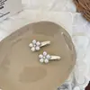 Estilo Elegante e Sofisticado, Grampo de Cabelo Flor de Pérolas Exquisita, Grampo de Testa Cor Prateada, Acessório de Cabelo Presilha de Franja de Alta Qualidade, Novo Modelo