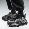 Zapatos Gruesos tipo "Dad Shoes" para Hombre, Zapatos Sucios Desgastados para Hombre, Moda Juvenil Nueva y Moderna, Zapatos Modernos para Exteriores de Cuatro Estaciones