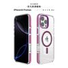 Para iphone16promax capa magnética para celular Apple 16 transparente simples menina 15promax capa para celular