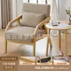Conjunto de mesa e cadeiras de lazer para varanda um conjunto de três peças com uma mesa e duas cadeiras cadeira de sofá individual estilo log para pousada hotel tamanho grande