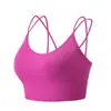 Sutiã esportivo plus size transfronteiriço com bojos e lindo design nas costas, adequado para usar como peça externa, sutiã de ginástica sem fio à prova de choque para mulheres, roupas de yoga