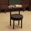 Silla de Maquillaje Silla para Habitación de Niña Silla con Respaldo Lujo Ligero Simple Moderna Escritorio Mesa de Maquillaje para Uñas Taburete de Escritorio