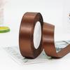 Cinta Sade de doble cara de 2.5 cm al por mayor de fábrica, cinta de decoración para regalos, cinta para accesorios para el cabello, cinta para accesorios de ropa