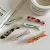 Grampo de Cabelo de Peixe de Acetato Fofo Presilha Bico de Pato Grampo para Franja de Menina Doce Grampo Lateral Grampo para Testa Acessório de Cabelo Versátil Elegante