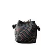 Venta Directa Entrada Lujo Brocado Guofeng Set de Té Taza Individual Bolsa de Almacenamiento Bolsa con Cordón Taza de Té Pequeña Bolsa de Tela Portátil