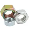 Tuerca hexagonal chapada en zinc azul y blanco tuerca GB6170 tapa de tornillo grado 8.8 C2.5M3M4M6M8M10-M20