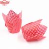 Vaso de Papel para Pastel Tulipán de Abeja Miel Vaso Llama para Hornear Soporte de Papel para Pastel Mediano 5cm Fondo Vaso para Pastel de Muffin