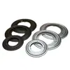 Plataforma Giratoria Circular Hueca de Hierro Universal de Rotación Libre de 360 Grados, Base de Rodamiento para Mesita de Noche Estantería Accesorios de Muebles
