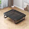 Cama de campaña para mascotas cama plegable para perros cama para mascotas perrera universal cuatro estaciones golden retriever perrera para perros grandes perrera para gatos