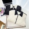 Roupas Femininas Plus Size 2024 Outono e Inverno Novo Estilo 100kg Irmã Gorda Cor Luz Algodão Roupa Exterior Quente Roupa Exterior Cardigan 5516