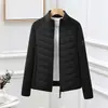 Chaqueta de lana pura para otoño e invierno, cuello alto exterior, a prueba de viento y cálida, capa interior ligera de corte ajustado para mujer, ropa deportiva para esquí y montañismo para hombre