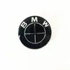 Aplicable a logo original de coche BMW logo frontal y trasero con fondo negro original 82mm74mm capó del motor maletero logo del coche
