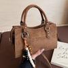 Bolsas Retro Transfronterizas Otoño e Invierno para Mujer 2026 Nuevo Bolso de Mano Elegante y Sencillo Bolso Cuadrado Pequeño Bolso de Hombro Cruzado de Moda