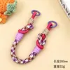 Lanyard Creativo Tejido para Teléfono Correa Corta para Muñeca Accesorio Versátil para Mochila Accesorio Universal de Cadena para Teléfono