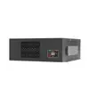 Chassi Pequeno para Controle Industrial Mini ITX Montado na Parede Computador Visual Fonte de Alimentação Flexível com Suporte e 1 Ventoinha Preto Industrial