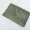 Popular pañuelo para la cabeza de color liso imitación seda, bufanda larga de satén, transpirable y suave, tejido de satén mate, versátil en el Sudeste Asiático