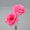 Flor de Rosa de 10 cm Flor Artificial de Seda Rosa Boda Apertura Hotel Centro Comercial Bola de Flores Arco Valla Arreglo Floral