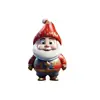 Colgantes de Personajes Navideños Nuevos Transfronterizos, Colgantes Planos de Acrílico para Decoración Interior de Automóviles, Adornos Colgantes para Fiestas Navideñas