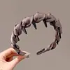 2026 Nuevo Modelo Diadema Exquisita de Corona Alta, Lujosa y Elegante, con Dientes, Pinza para el Cabello, Versátil Accesorio para el Cabello de Verano