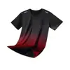 Camiseta deportiva de manga corta de secado rápido en stock para hombre, protectora del sol, fina de verano, transpirable, corte holgado, adecuada para senderismo, fitness y actividades al aire libre