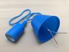 Fio de Silicone para Pendurar com Suporte de Lâmpada de Fio Vintage Decorativo Colorido Tecido Trançado e27 Suporte de Lâmpada de Rosca Suporte de Lâmpada Colorido Suporte de Fio