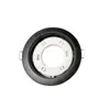 Soporte de Fuente de Luz Gx53 Techo Empotrado Antideslumbrante Sala de Estar Techo Agujero Ultra Delgado Marco de Lámpara Carcasa Kit de Downlight