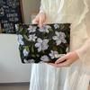 Bolsa Cosmética Floral Em Relevo Retrô Bolsa Portátil para Moedas Bolsa de Armazenamento Bolsa de Mão de Alta Qualidade Bolsa Interna