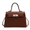 Moda de Primavera Bolsos de Mano con Textura de Grano Nicho 2025 Nuevo Bolso Cuadrado Pequeño Versátil de Gama Alta Bolso Cruzado para Viajes