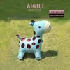 Novo Balão Animal com Rodas para Caminhar Decoração de Festa de Aniversário Infantil Adereços Barraca de Mercado Noturno Brinquedo ao Ar Livre Balão