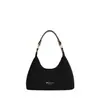 Bolsa de camurça moderna em formato de meia-lua para mulheres, novo estilo 2026, bolsa de ombro fashion, chique e retrô, bolsa crossbody de nicho