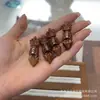 Enfeites de Raiz de Galhada de Veado, Acessórios Versáteis para Pulseiras DIY, Contas Espaçadoras, Pingentes de Corda Trançada, Acessórios Criativos