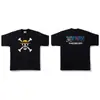 Marca Trendy Japonesa Ape Man Shark Skzoo Colaboración Camiseta Unisex de Manga Corta de Corte Holgado Disponible para Venta Transfronteriza a Largo Plazo