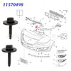 Adecuado para pernos de parachoques y guardabarros Buick, Chevrolet, Cadillac tornillos M4 de cabeza hexagonal 11570498